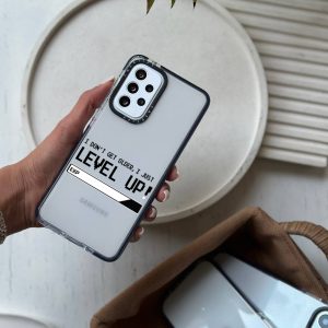 قاب موبایل Galaxy A12 سفارشی | Level up (کد 0141)