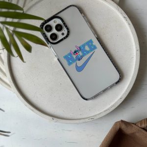 قاب موبایل Galaxy A21S سفارشی شفاف | استیچ نایکی (کد 0233 )