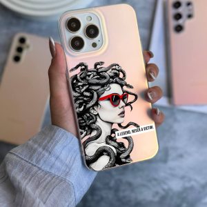 قاب موبایل Galaxy A53 سفارشی هولوگرامی | madusa (کد 0577)