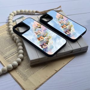 قاب موبایل Galaxy A31 سفارشی آینه ای | گربه های آسمانی (کد 0561)
