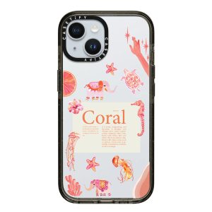 قاب موبایل iPhone 13Pro سفارشی شفاف | color vibes (کد 0266)