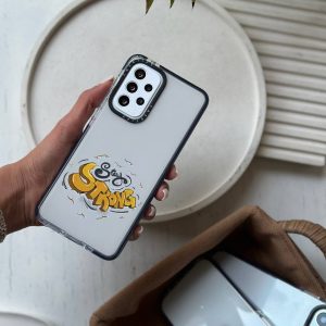 قاب موبایل Galaxy A36 سفارشی | stay strong (کد 0157)