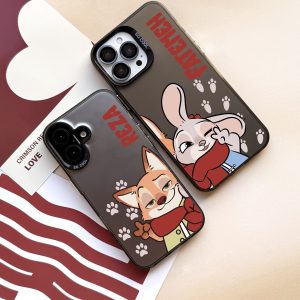 قاب موبایل iPhone 15pro سفارشی nick and judy | socool (کد 0532)