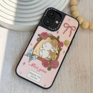 قاب موبایل Galaxy A35 سفارشی آینه ای | miss you (کد 0383)