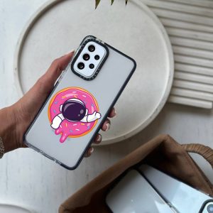 قاب موبایل GalaxyA23 سفارشی | دونات فضانورد (کد 0150)