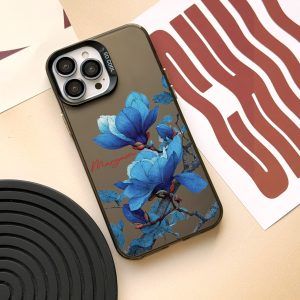 قاب موبایل iPhone 15promax سفارشی گل یخ | socool (کد 0572)