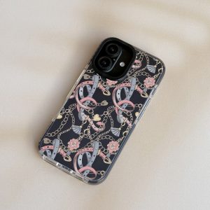 قاب موبایل iPhone 11Promax سفارشی شفاف |Velvet Link (کد 0562)