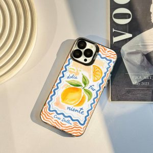 قاب موبایل Note 11pro 4G /Note 12pro 4G سفارشی lemon Vibes | socool (کد 0465)