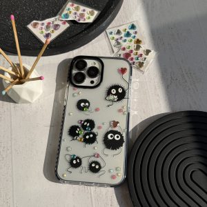 قاب موبایل Galaxy S20FE سفارشی شفاف | Susuwatari (کد 0512)