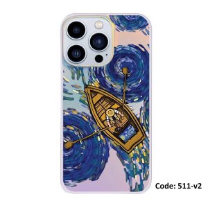 قاب موبایل iPhone 11Pro سفارشی هولوگرامی | van gogh (کد 0511)