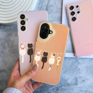 قاب موبایل Redmi Note14Pro/4G/5G سفارشی هولوگرامی | گربآویز (کد 0497)
