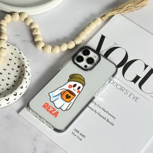 قاب موبایل iPhone 13 /14 سفارشی شفاف | Soul Couple (کد 0483)