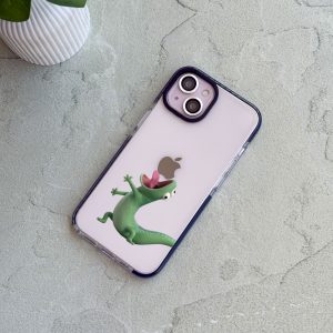 قاب موبایل iPhone 17Pro سفارشی شفاف | tom lizard (کد 0581)