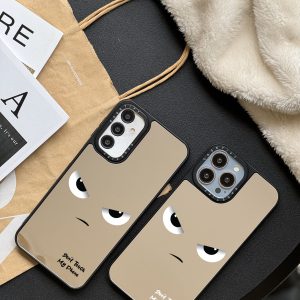 قاب موبایل iPhone 12Promax سفارشی آینه ای | Angry phone (کد 0413)