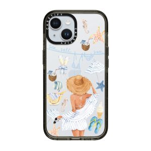 قاب موبایل سفارشی شفاف | Beach Collection (کد 0458)