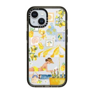 قاب موبایل Galaxy 22Ultra سفارشی شفاف | Beach Collection (کد 0458)