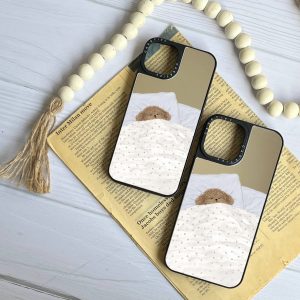 قاب موبایل Xiaomi Note8Pro سفارشی آینه ای | پودل خسته (کد 0488)