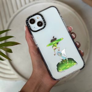 قاب موبایل Xiaomi Note 14Pro 4G سفارشی | ریکی مورتی teleport (کد0114)