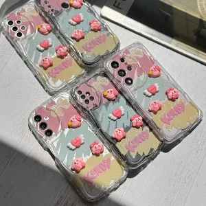 قاب شیائومی ردمی نوت 13 4g عروسکی برجسته کربی فانتزی