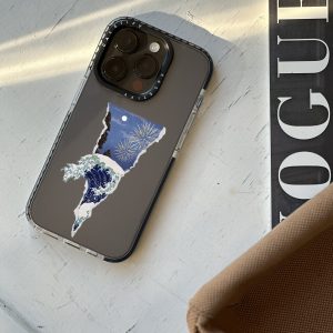 قاب موبایل Note 13Pro 5G سفارشی شفاف sea night (کد0318)