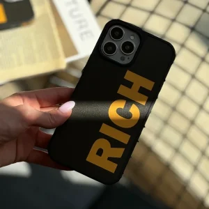 قاب آیفون مردانه طرح Rich ، مدل iPhone 16 Pro