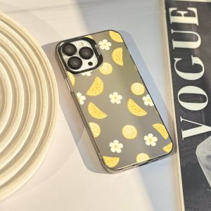 قاب موبایل iPhone 12pro / 12 سفارشی Lemon patternr | socool (کد 0438)