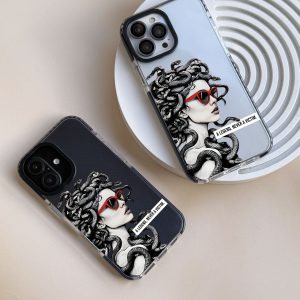 قاب موبایل سفارشی شفاف | madusa (کد 0577)