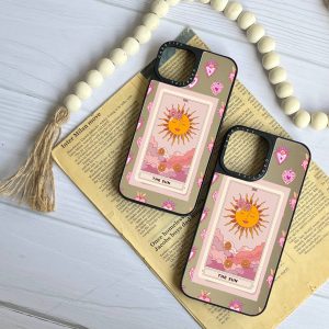 قاب موبایل iPhone 16Pro سفارشی آینه ای | the sun (کد 0456)