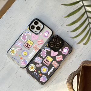 قاب موبایل Galaxy S25Ultra سفارشی شفاف | good vibe (کد 0416)