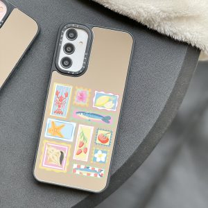 قاب موبایل Galaxy A14 سفارشی آینه ای | Island vibe (کد 0434)