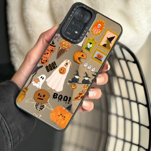 قاب موبایل Xiaomi Note 10pro 4G / 10Promax سفارشی آینه ای | halloween (کد 0492)