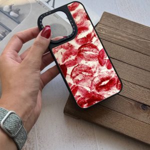 قاب موبایل Galaxy A55 سفارشی kiss | casetify (کد 0370)