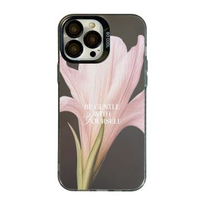 قاب موبایل Note 13 pro 4G سفارشی flower text | socool (کد 0443)