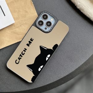قاب موبایل Galaxy A72 سفارشی آینه ای | catch me (کد 0292)