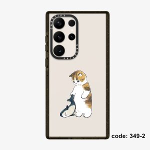 قاب موبایل iPhone 13Pro سفارشی شفاف | گربه ماهی (کد 0349)