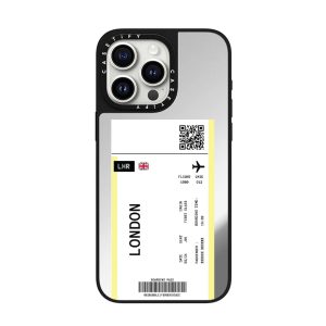قاب موبایل Xiaomi Note8 سفارشی آینه ای |plane ticket (کد 0351)