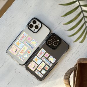 قاب موبایل Galaxy S21FE سفارشی شفاف | Island vibe (کد 0434)