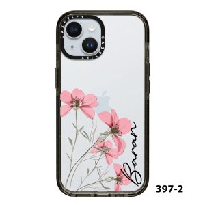 قاب موبایل iPhone 11Promax سفارشی شفاف | flower (کد0397)