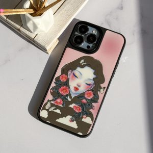 قاب موبایل Galaxy A35 سفارشی آینه ای | گل گیسو (کد 0506)