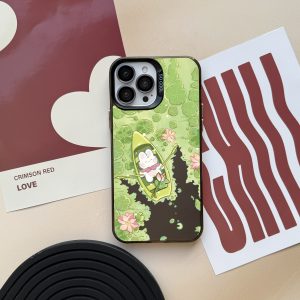 قاب موبایل S23ultra سفارشی مرداب نیلوفر | socool (کد 0569)