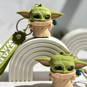 جاکلیدی سیلیکونی بیبی یودا Baby Yoda
