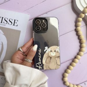 قاب موبایل Galaxy A10S سفارشی شفاف | Rabbit (کد 0403)