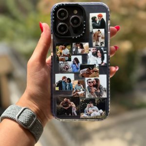 قاب موبایل iPhone X /XS سفارشی شفاف | آلبوم عکس (کد 0264)