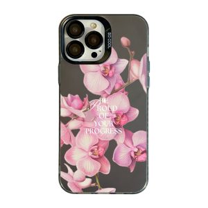 قاب موبایل سفارشی flower text | socool (کد 0443)