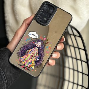 قاب موبایل Xiaomi Note 10pro 4G / 10Promax سفارشی آینه ای | دختر آبنباتی (کد 0242/2)