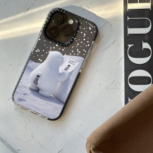قاب موبایل iPhone 15 سفارشی شفاف | Lost (کد 0517)