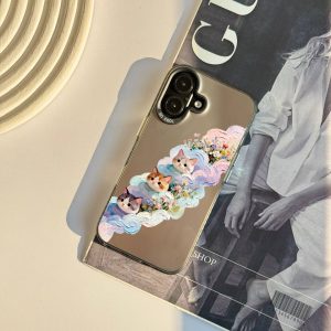 قاب موبایل S21FE سفارشی گربه های آسمانی | socool (کد 0561)