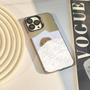 قاب موبایل iPhone 12pro / 12 سفارشی پودل خسته | socool (کد 0488)