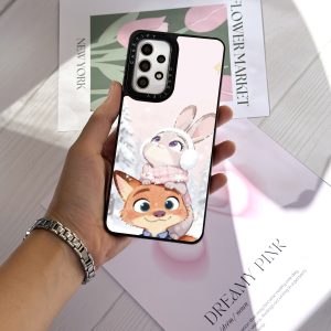 قاب موبایل Galaxy A36 سفارشی آینه ای | zootopia (کد 0536)