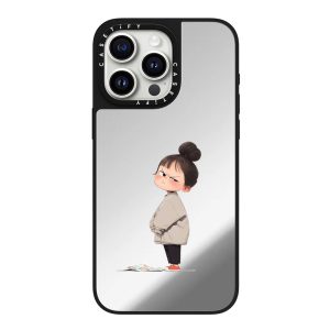 قاب موبایل Galaxy A22 4G سفارشی آینه ای baby girl (کد 0310)